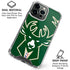 NBA Milwaukee Bucks Large Logo iPhone 16 Pro Clear Case