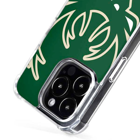NBA Milwaukee Bucks Large Logo iPhone 16 Pro MagSafe Case