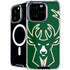 NBA Milwaukee Bucks Large Logo iPhone 16 Pro Max MagSafe Case