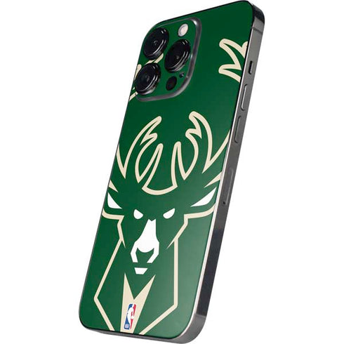 NBA Milwaukee Bucks Large Logo iPhone 16 Pro Skin