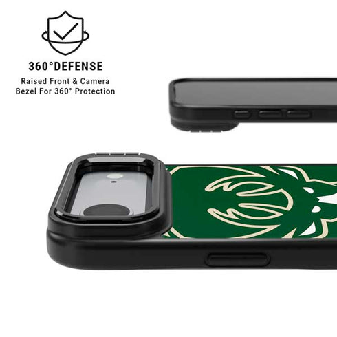 NBA Milwaukee Bucks Large Logo iPhone 17 Air Kickstand Case