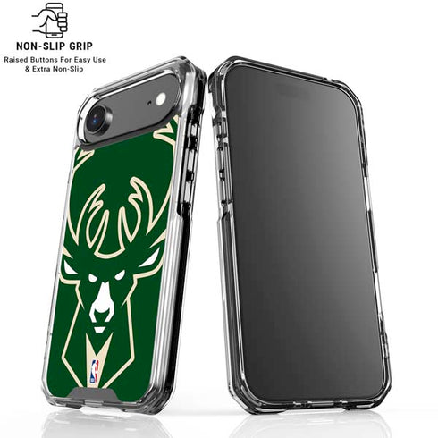 NBA Milwaukee Bucks Large Logo iPhone 17 Air MagSafe Case