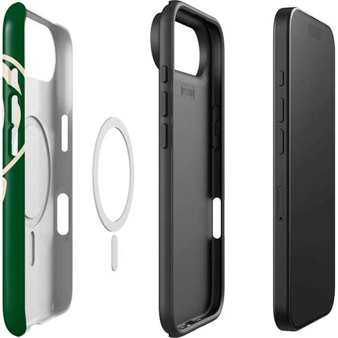 NBA Milwaukee Bucks Large Logo iPhone 17 Air Magsafe Impact Case