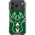 NBA Milwaukee Bucks Large Logo iPhone 17 Pro Clear Case