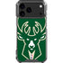 NBA Milwaukee Bucks Large Logo iPhone 17 Pro Max Clear Case