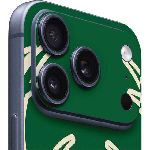 NBA Milwaukee Bucks Large Logo iPhone 17 Pro Max Skin