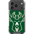 NBA Milwaukee Bucks Large Logo iPhone 18 Pro Clear Case