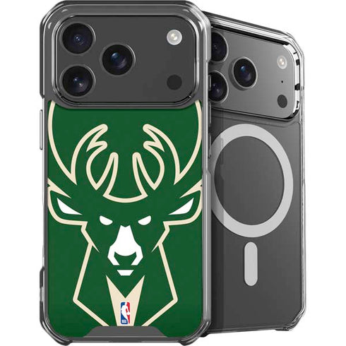NBA Milwaukee Bucks Large Logo iPhone 18 Pro Max MagSafe Case