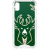 NBA Milwaukee Bucks Large Logo iPhone XS Clear Case