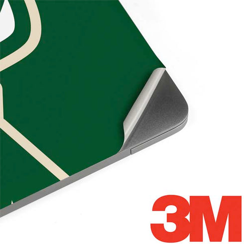 NBA Milwaukee Bucks Large Logo MacBook Skins