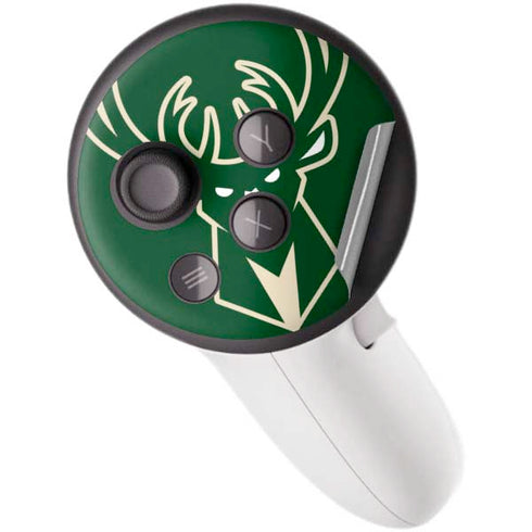 NBA Milwaukee Bucks Large Logo Meta Quest 3S Skin