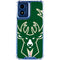 NBA Milwaukee Bucks Large Logo Moto G Play 4G (2024) Clear Case