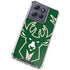 NBA Milwaukee Bucks Large Logo Moto G Stylus 5G (2025) Clear Case