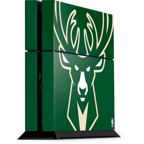 NBA Milwaukee Bucks Large Logo PlayStation PS4 Skins