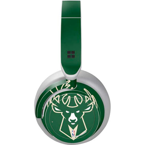 NBA Milwaukee Bucks Large Logo Surface Headphones Skin