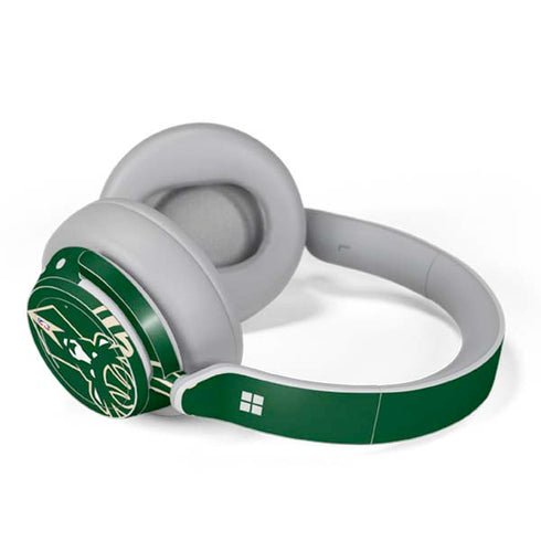 NBA Milwaukee Bucks Large Logo Surface Headphones Skin