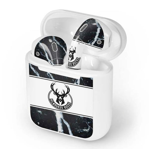 NBA Milwaukee Bucks Marble Apple AirPods Skin