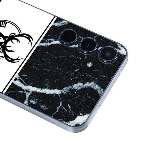 NBA Milwaukee Bucks Marble Galaxy A35 5G Skin