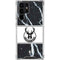 NBA Milwaukee Bucks Marble Galaxy S23 Ultra Clear Case