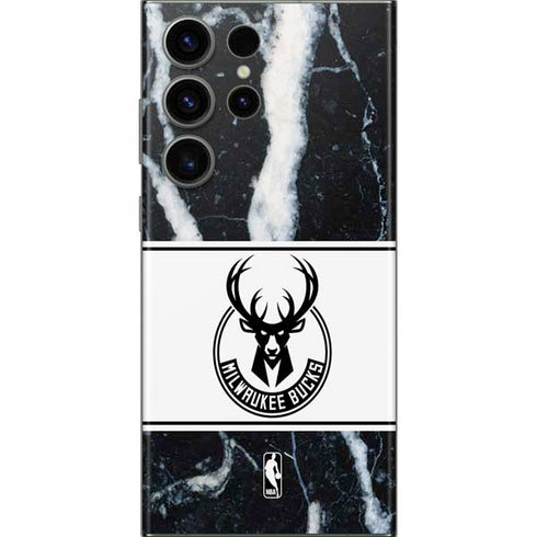 NBA Milwaukee Bucks Marble Galaxy Skins