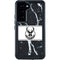 NBA Milwaukee Bucks Marble Galaxy S24 Waterproof Case