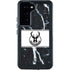NBA Milwaukee Bucks Marble Galaxy S24 Waterproof Case