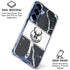 NBA Milwaukee Bucks Marble Galaxy S25 Clear Case