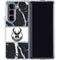 NBA Milwaukee Bucks Marble Galaxy Z Fold5 5G Clear Case