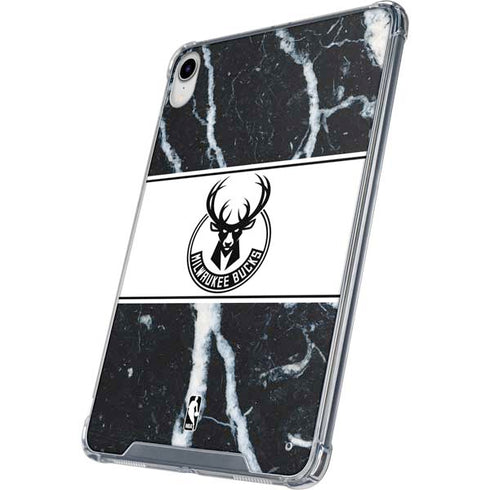 NBA Milwaukee Bucks Marble iPad 11th Gen (2025) Clear Case