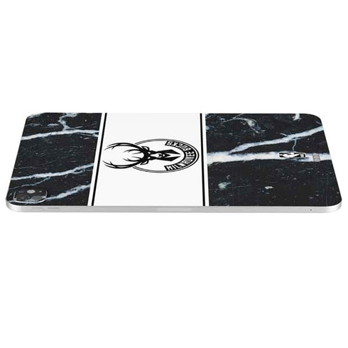 NBA Milwaukee Bucks Marble iPad Pro 13in M4 (2024) Skin