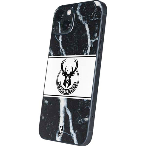 NBA Milwaukee Bucks Marble iPhone Skins