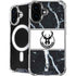 NBA Milwaukee Bucks Marble iPhone 16 MagSafe Case