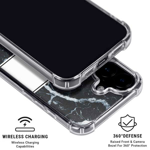 NBA Milwaukee Bucks Marble iPhone 16 MagSafe Case
