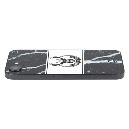 NBA Milwaukee Bucks Marble iPhone 16e Skin