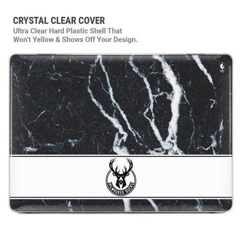 NBA Milwaukee Bucks Marble MacBook Pro 14in (2021-24) Case plus Skin