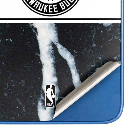 NBA Milwaukee Bucks Marble Moto G Play 4G (2024) Skin
