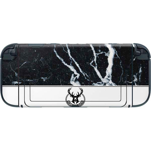 NBA Milwaukee Bucks Marble Nintendo Switch 2 (2025) with Joy-Con Skin