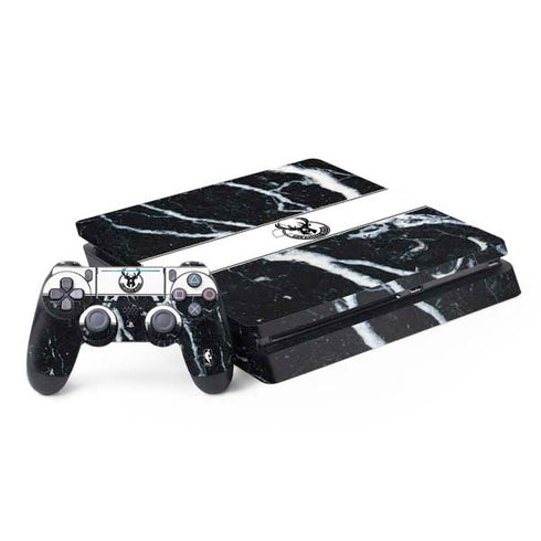 NBA Milwaukee Bucks Marble PlayStation PS4 Skins