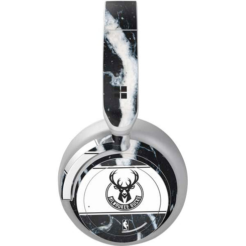 NBA Milwaukee Bucks Marble Surface Headphones Skin