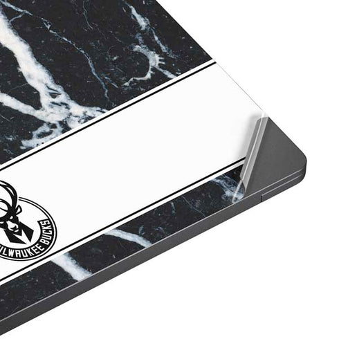 NBA Milwaukee Bucks Marble Surface Laptop 7 13.8in Skin