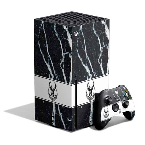 NBA Milwaukee Bucks Marble Xbox Series X Bundle Skin