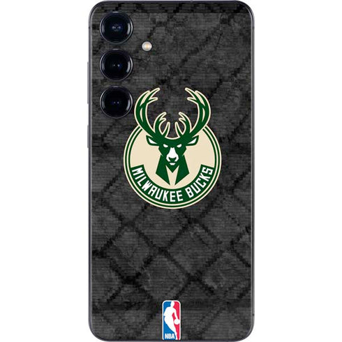 NBA Milwaukee Bucks Rusted Dark Galaxy A16 5G Skin