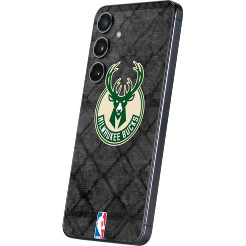 NBA Milwaukee Bucks Rusted Dark Galaxy A16 5G Skin