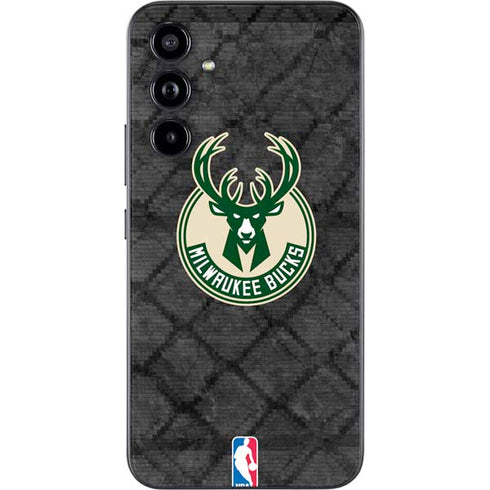 NBA Milwaukee Bucks Rusted Dark Galaxy A54 5G Skin