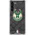 NBA Milwaukee Bucks Rusted Dark Galaxy S24 FE Clear Case