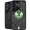 NBA Milwaukee Bucks Rusted Dark Galaxy S25 Kickstand Case