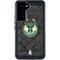 NBA Milwaukee Bucks Rusted Dark Galaxy S24 Plus Waterproof Case