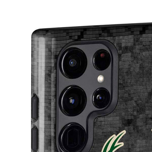 NBA Milwaukee Bucks Rusted Dark Galaxy S25 Ultra Impact Case