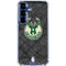 NBA Milwaukee Bucks Rusted Dark Galaxy S25 FE Clear Case
