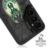 NBA Milwaukee Bucks Rusted Dark Galaxy S25 FE Kickstand Case